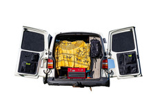 VW T5 Barn Door Storage