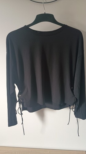 Black zara top size small - top,