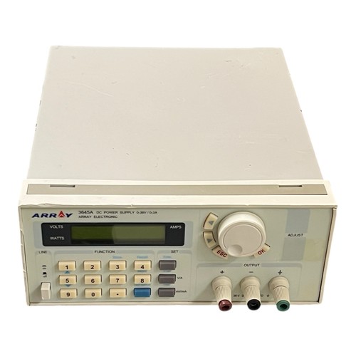 New array 3645a - 3645a, output