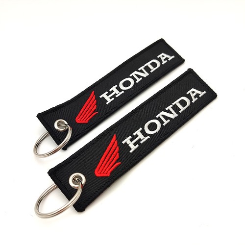 Fabric embroidery keyring for - fabric,