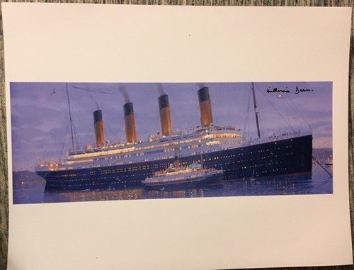Titanic survivor millvina - titanic,