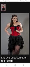 Lily overbust burlesque corset