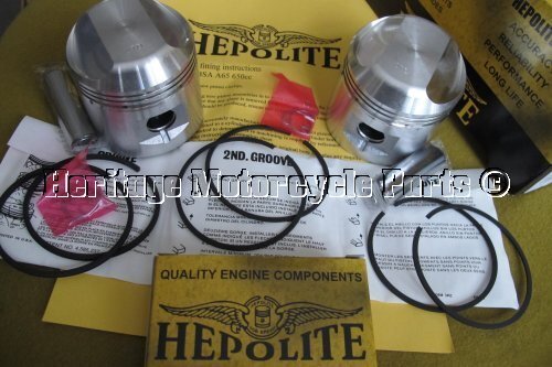 Hepolite piston set gudgeon - hepolite,