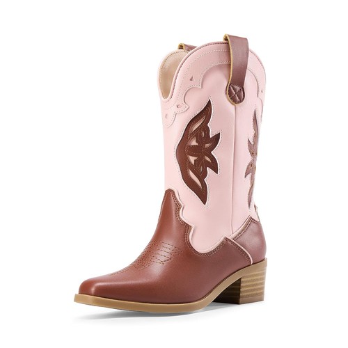 Girls pink brown - girls, western