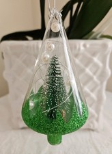 Clear 3D Glass Christmas Tree