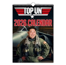 2026 Calendar - Top Un - Funny - Quirky - Christmas - Birthday