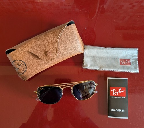 Ray ban 3557 sun glasses - ray-ban, gold