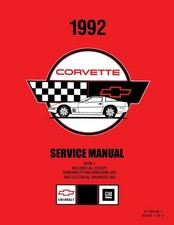 1992 Corvette Service Manual