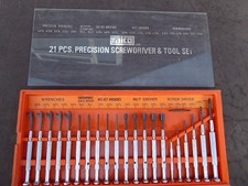 Talco 21 Piece Precision Screwdriver and Tool Set - Made in Japan