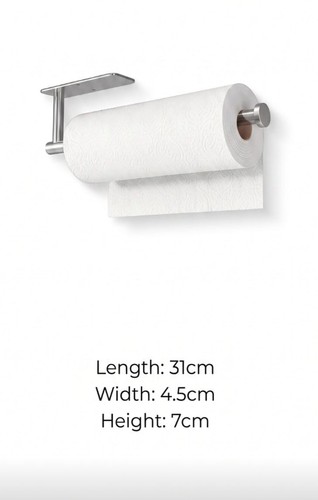 Paper towel holder self - holder,