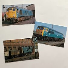 3x Train Postcards CREWE LUTON