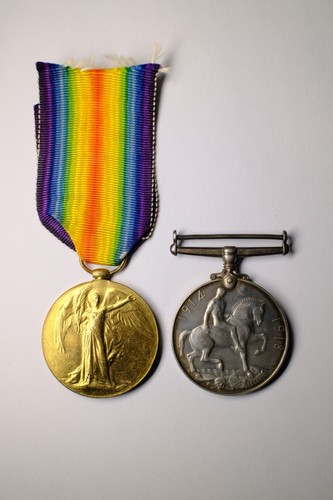 Wwi medal pair raf - wwi, air