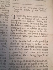 Antique Book 1790 ANNUAL REGISTER 1st Ed French Revolution Mutiny On The Bounty