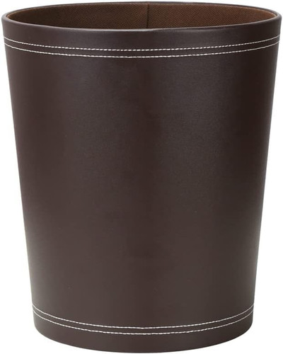 Classic leather waste - leather, bin