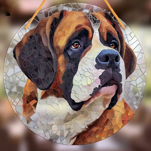 Saint bernard dog - dog, love