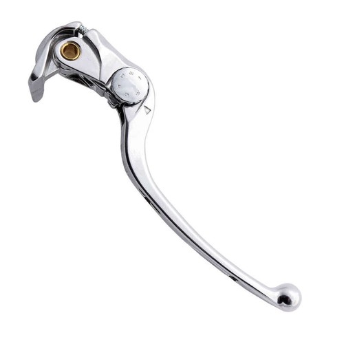 Front right silver brake lever - front,