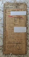 Jowett Van 1948 Paper Ephemera RF60 Buff Logbook Memorabilia Log Book Document