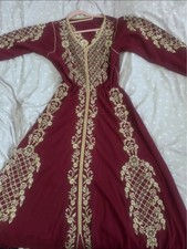 Red Moroccan Bridal Kaftan /
