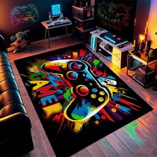 crayfomo Gaming Area Rug for