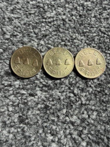 Bell fruit 20p brass - bell,