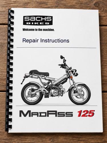 Sachs madass 125 - sachs, repair