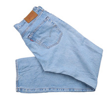 Levis 501 BIG E premium Red Tab Jeans Straight Leg Blue SZ 32X30 (V2430)