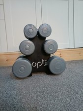 Opti Dumbells Set Opti Exercise Weights For Home Gym Fitness Goals Dumbbells 