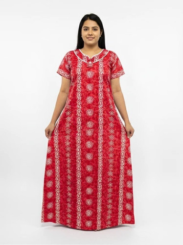 Cotton nightie indian - nightie,