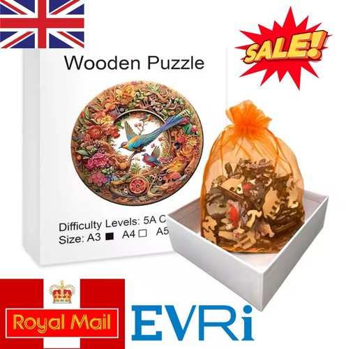 Wooden animal puzzle unique
