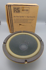 RS 8 INCH BASS SPEAKER 248-886 - NEW OLD STOCK