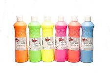 Scola Artmix Ready Mixed Poster Paint Craft Kids Bottles Sets Single Schools