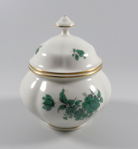 Vienna augarten lidded jar - vienna,