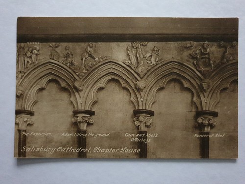 Chapter house stone - stone, carvings