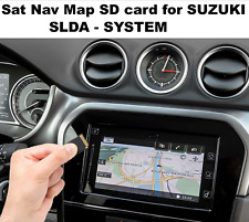 SUZUKI SLDA SAT NAV MAP UPDATE SD CARD EUROPE 2023 Vitara, Swift, Ignis, Baleno