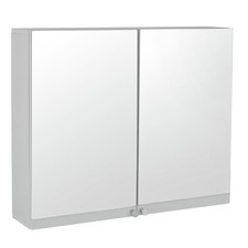 Bathroom Wall Cabinet White 2