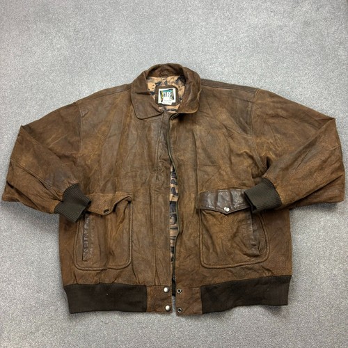 Leather flying jacket adult - leather,