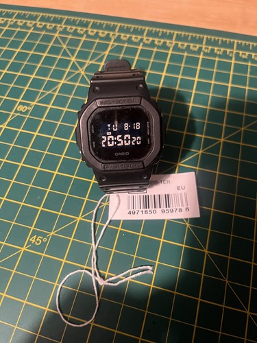 Casio shock 5600bb 1er - casio, dw-5600bb-1er