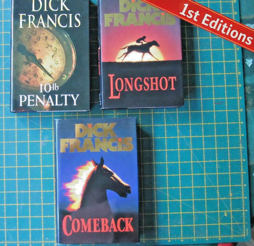 Dick francis 1st edition - francis, 3x