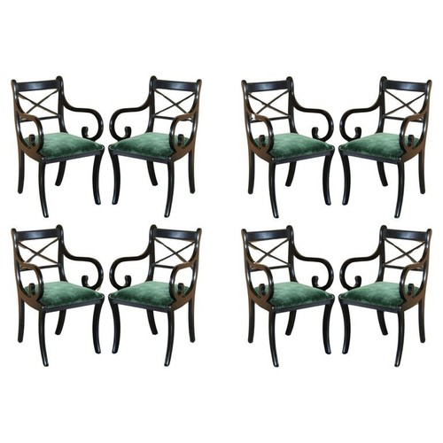 Eight vintage english regency - vintage,