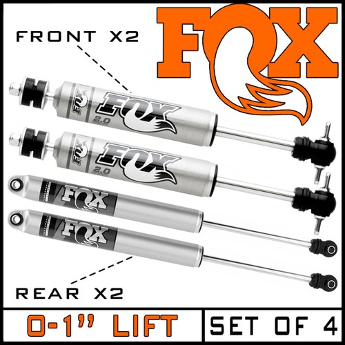Fox performance front - 2.0, rear