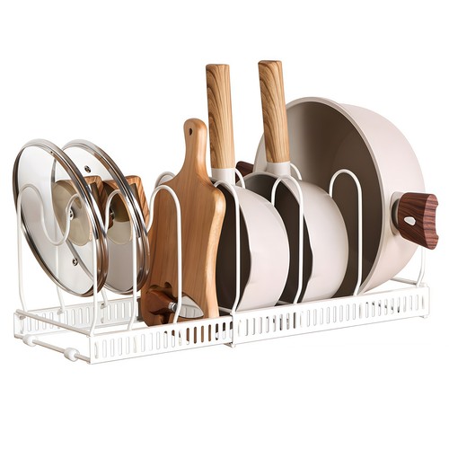 Expandable pan lid organiser - lid,