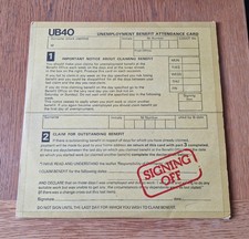 UB40 - Signing Off 2xLP vinyl