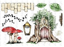 “Enchanted Doorway” Stamp By Sheena Douglass -new