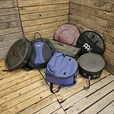 Assorted Drum Bags And Cases