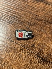 NRK London Olympics 2012 Pin Badge TV Camera