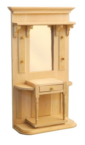 Dolls house hall stand - hall,