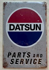 DATSUN PARTS AND SERVICE METAL