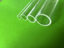 Clear Acrylic Perspex Pipe Tube Bar Hollow 6mm 8mm 10mm 20mm 24mm 25mm 30mm 50mm