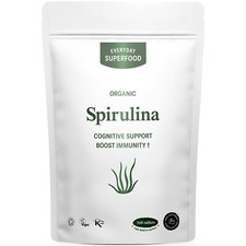 Organic Spirulina Tablets Raw Cold Pressed Spirulina Tablet Vegan & Kosher