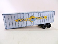 MATCHBOX MAJOR PACK 9 'COOPER JARRETT INTERSTATE FREIGHTER TRAILER'. VINTAGE.